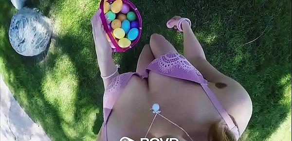  POVD Easter celebration fuck with bunny ears cutie Lena Paul